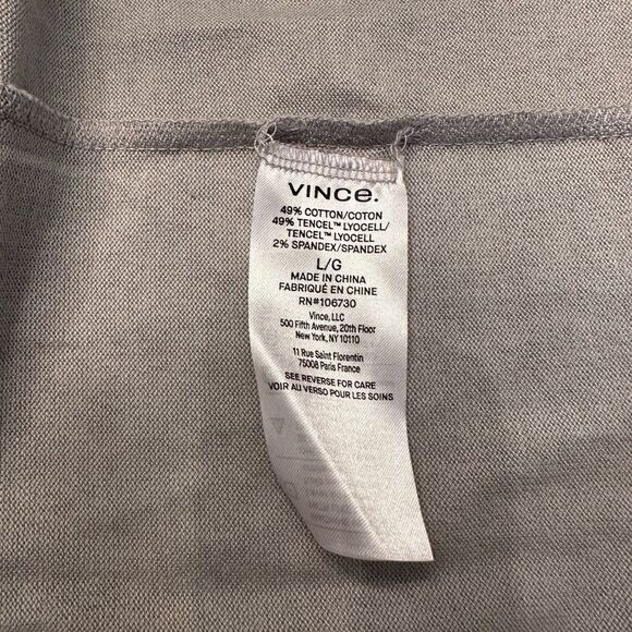 Vince overlap cotton/ tencel skirt size L, NWT - Picture 9 of 14